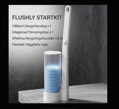 Flushly – Hygienisk toalettborste