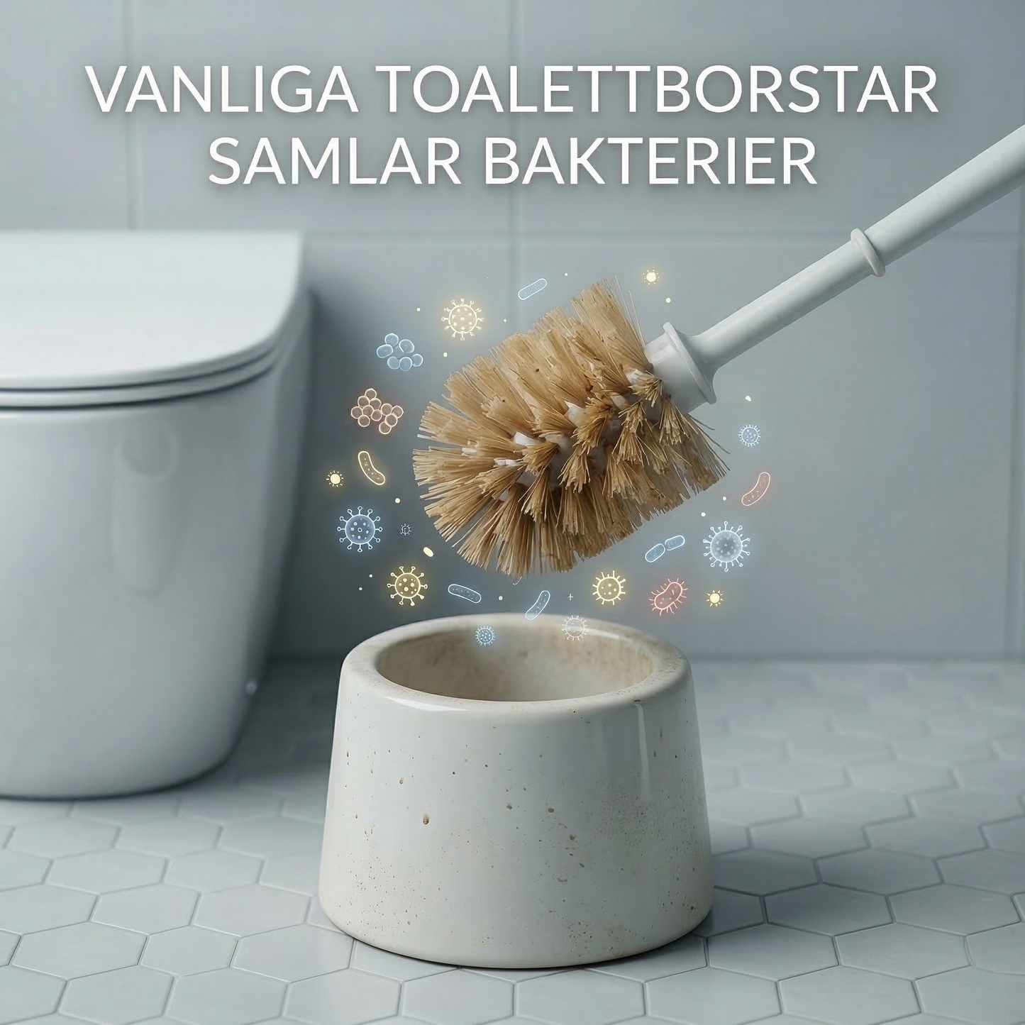 Flushly – Hygienisk toalettborste